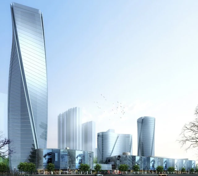 city planning office building fashion design - 630 3D Model .c4d .max .obj .3ds .fbx .stl .blend 