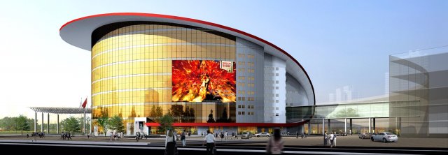 city planning office building fashion design - 631 Modèle 3D .c4d .max .obj .3ds .fbx .stl .blend 