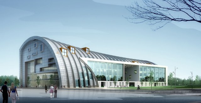city planning office building fashion design - 637 Modelo 3D .c4d .max .obj .3ds .fbx .stl .blend 