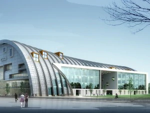 city planning office building fashion design - 637 3D Model