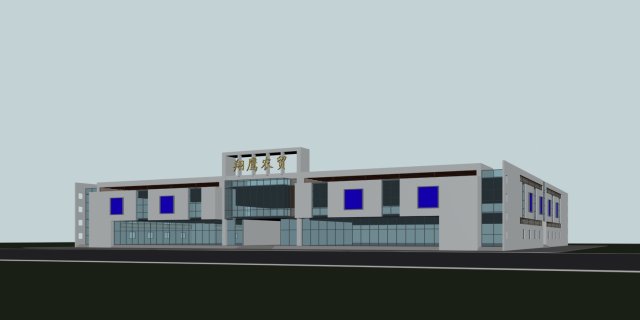 city planning office building fashion design - 641 Modelo 3D .c4d .max .obj .3ds .fbx .stl .blend 