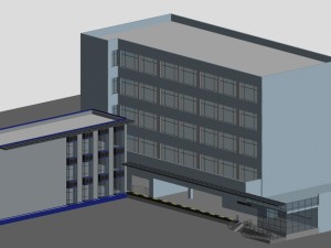 city planning office building fashion design - 644 3D Model