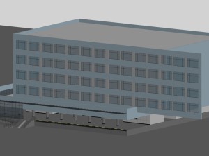 city planning office building fashion design - 644 3D Model