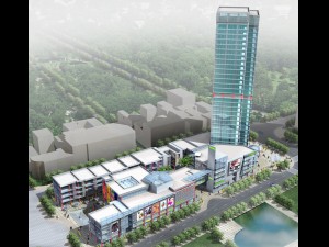 city planning office building fashion design - 731 3D Model