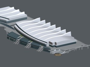 city planning office building fashion design - 859 3D 모델
