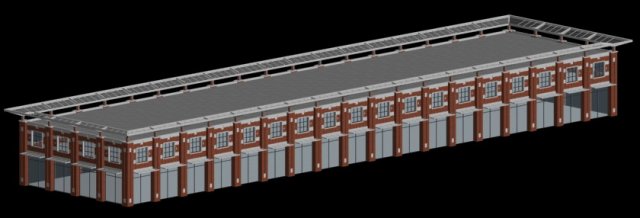 city planning fashionable commercial street office design - 02 Modèle 3D .c4d .max .obj .3ds .fbx .stl .blend 