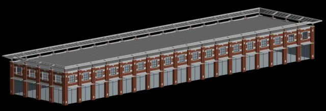 city planning fashionable commercial street office design - 02 3D Model .c4d .max .obj .3ds .fbx .stl .blend 