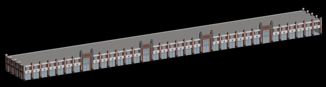 city planning fashionable commercial street office design - 03 Modèle 3D .c4d .max .obj .3ds .fbx .stl .blend 
