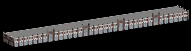 city planning fashionable commercial street office design - 03 3D Model .c4d .max .obj .3ds .fbx .stl .blend 