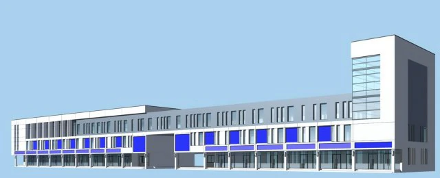 city planning fashionable commercial street office design - 09 3D Model .c4d .max .obj .3ds .fbx .stl .blend 