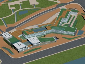 city planning fashionable commercial street office design - 14 Modelo 3D