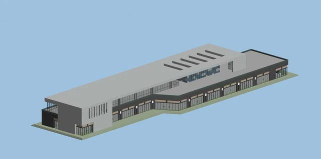 city planning fashionable commercial street office design - 38 3D Model .c4d .max .obj .3ds .fbx .stl .blend 