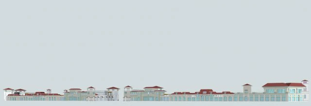 city planning fashionable commercial street office design - 41 3D Model .c4d .max .obj .3ds .fbx .stl .blend 