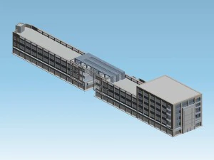 şehir planlama modaya uygun ticari cadde ofis tasarımı - 42 3D Model