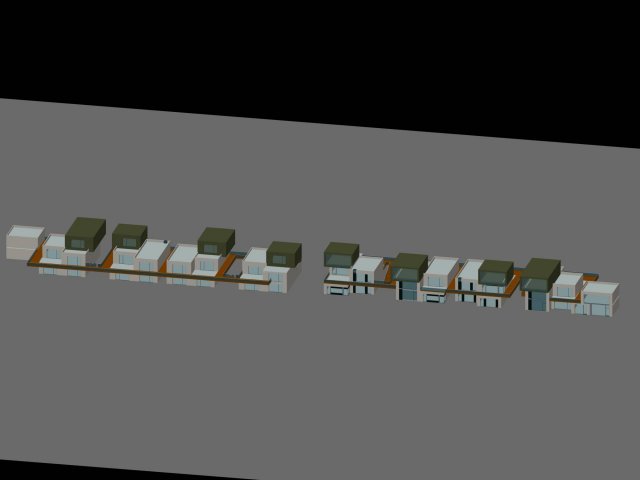 city planning fashionable commercial street office design - 77 Modelo 3D .c4d .max .obj .3ds .fbx .stl .blend