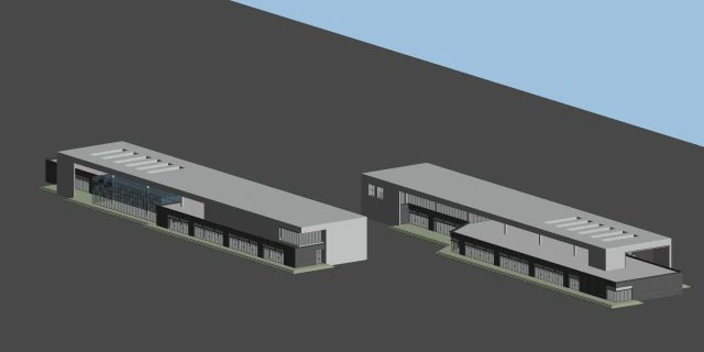 city planning fashionable commercial street office design - 81 3D Model .c4d .max .obj .3ds .fbx .stl .blend 