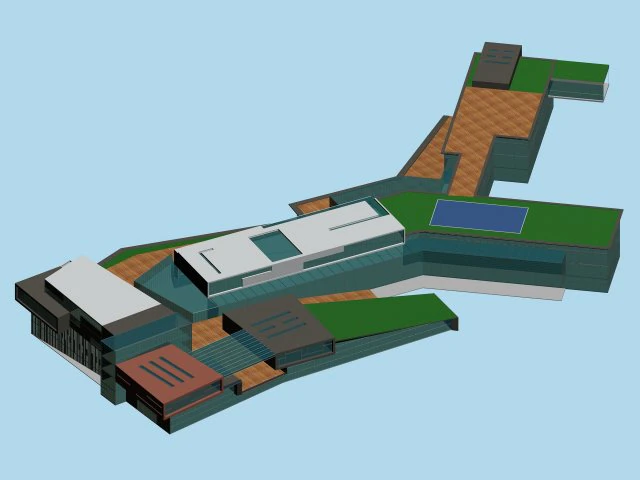 city planning fashionable commercial street office design - 86 3D Model .c4d .max .obj .3ds .fbx .stl .blend 