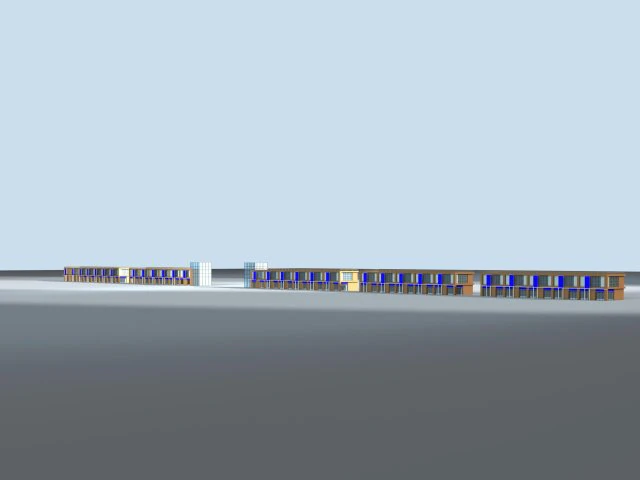 city planning fashionable commercial street office design - 108 3D Model .c4d .max .obj .3ds .fbx .stl .blend 