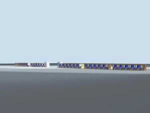 pianificazione urbanistica progettazione di uffici stradali commerciali alla moda - 108 Modello 3D