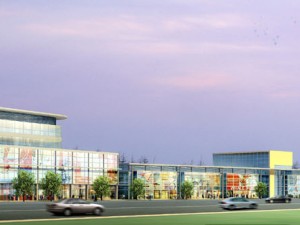 city planning fashionable commercial street office design - 171 3D Модель