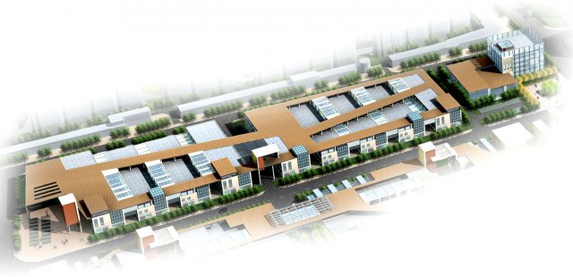 city planning fashionable commercial street office design - 186 3D 模型 .c4d .max .obj .3ds .fbx .stl .blend 