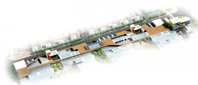 city planning fashionable commercial street office design - 187 3D Model .c4d .max .obj .3ds .fbx .stl .blend 