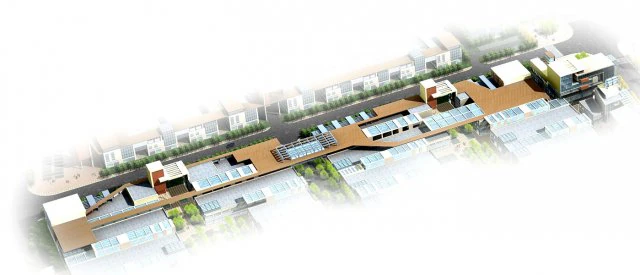 city planning fashionable commercial street office design - 187 3D Model .c4d .max .obj .3ds .fbx .stl .blend 