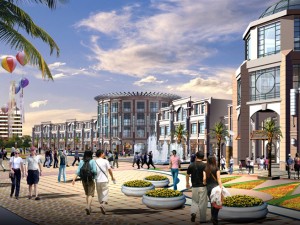 city planning fashionable commercial street office design - 188 3D 模型