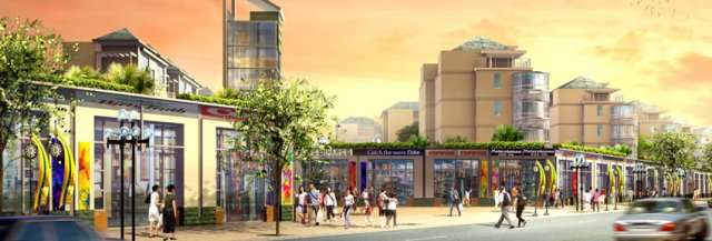city planning fashionable commercial street office design - 196 3D Модель .c4d .max .obj .3ds .fbx .stl .blend 