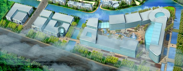 city planning fashionable commercial street office design - 197 Modèle 3D .c4d .max .obj .3ds .fbx .stl .blend 