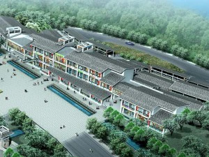 city planning fashionable commercial street office design - 218 3D Model