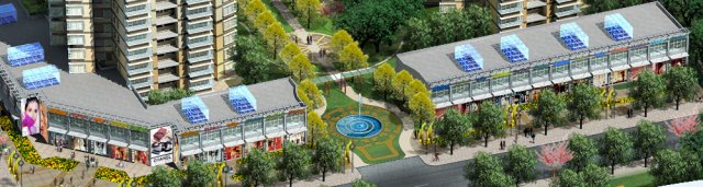 city planning fashionable commercial street office design - 220 3D Model .c4d .max .obj .3ds .fbx .stl .blend