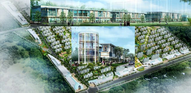 city planning fashionable commercial street office design - 222 3D Model .c4d .max .obj .3ds .fbx .stl .blend 