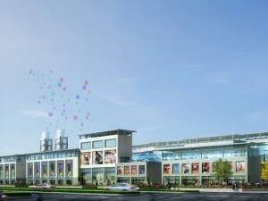 city planning fashionable commercial street office design - 227 3D Модель