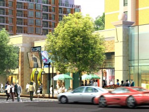 city planning fashionable commercial street office design - 230 3D Model