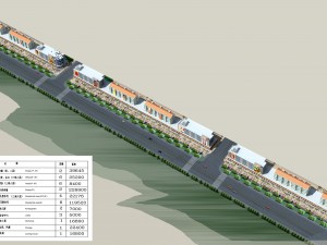 city planning fashionable commercial street office design - 239 3D मॉडल