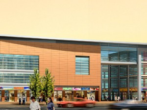 city planning fashionable commercial street office design - 245 3D-Modell