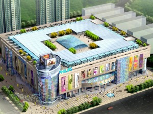 city planning fashionable commercial street office design - 249 3D Model