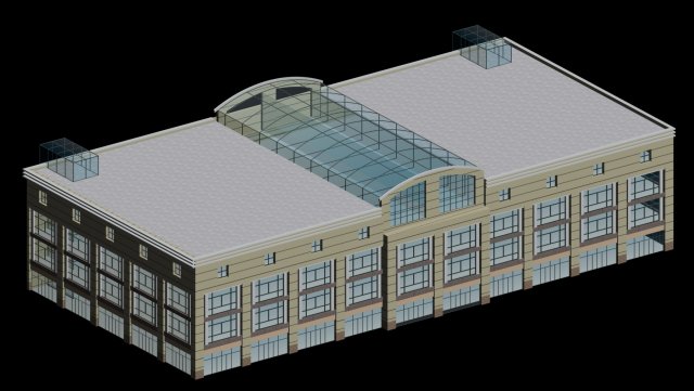 city planning fashionable commercial street office design - 258 3Dモデル .c4d .max .obj .3ds .fbx .stl .blend 