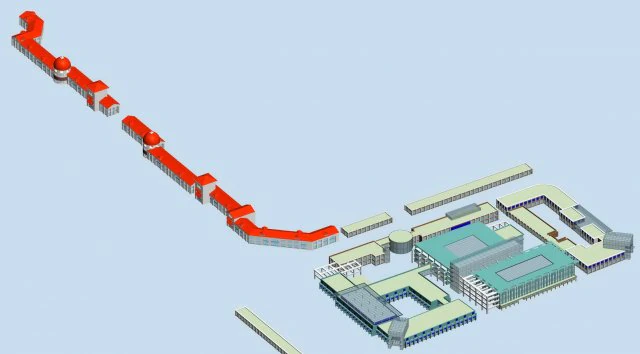 city planning fashionable commercial street office design - 260 3D Model .c4d .max .obj .3ds .fbx .stl .blend 