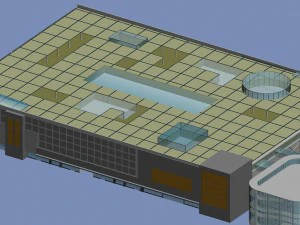 urbanisme, conception de bureaux de rue commerciale &agrave; la mode - 263 Modèle 3D