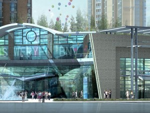 city planning fashionable commercial street office design - 272 3Dモデル