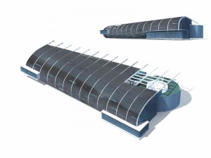 large city commercial street office building design - 16 Modelo 3D