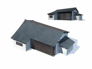 large city commercial street office building design - 44 3D Model