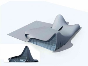 large city commercial street office building design - 64 3D 模型