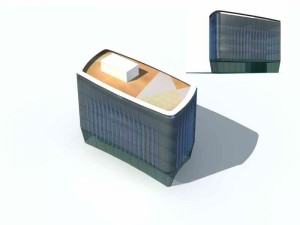 large city commercial street office building design - 87 3Dモデル