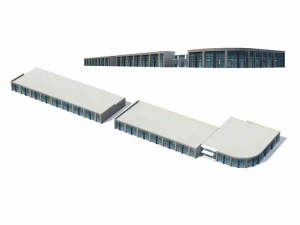 대도시 상업거리 오피스빌딩 디자인 - 290 3D 모델