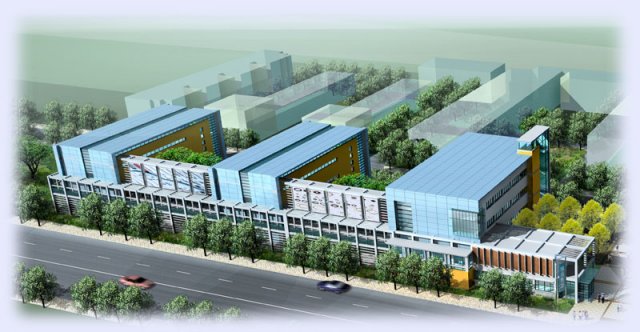 factory building 003 Model 3D .c4d .max .obj .3ds .fbx .stl .blend 