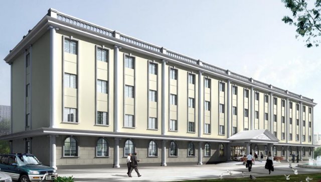 factory building 007 3D Модель .c4d .max .obj .3ds .fbx .stl .blend 