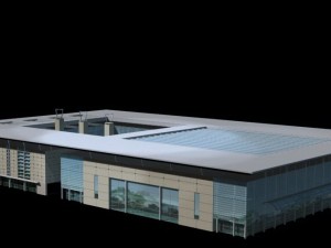factory building 015 3D Model